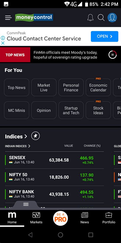 Moneycontrol Download Moneycontrol App For Android