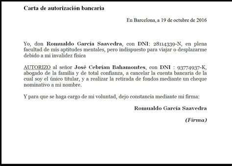 Modelo Carta De Autorizacion Para Un Banco Modelo De Informe Cloobx