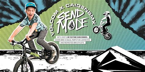 Caiden Bmx Send Mode Volcom