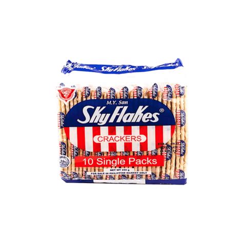 M Y San Skyflakes Regular 25g X 10packs Palengke Thailand Filipino Asian Grocery Store