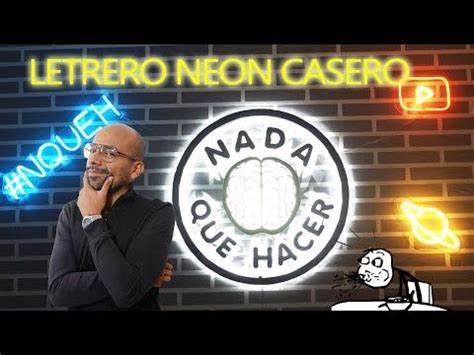 CÓMO HACER LETRERO NEÓN CASERO SUPER FÁCIL NQUEH YouTube Letrero