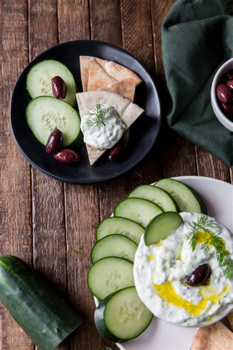 Authentic Greek Tzatziki Sauce Recipe The Wanderlust Kitchen