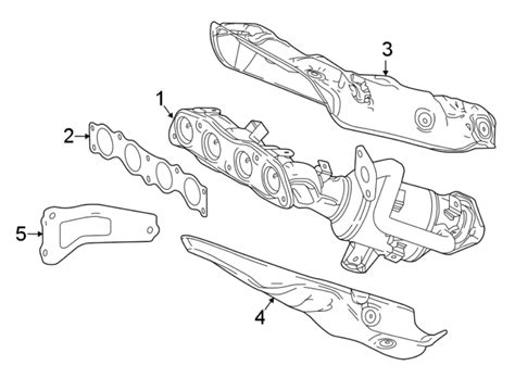 Toyota Prius Prime Catalytic Converter With Integrated Exhaust Manifold 1714137200 Toyota