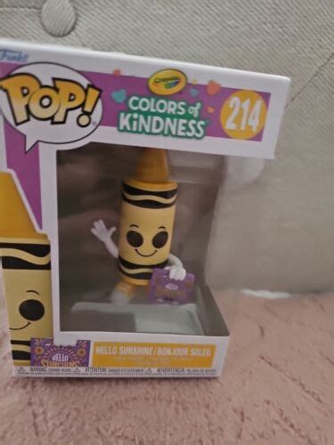 FUNKO POP AD ICONS Crayola Yellow Crayon Kindness New Toy Vinyl