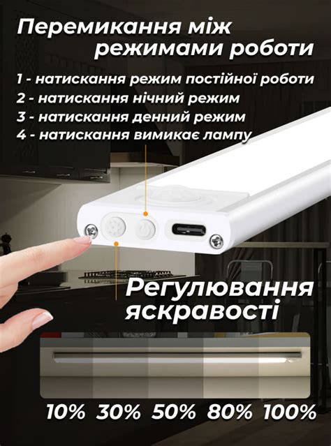 Светодиодная лампа с аккумулятором / led светильник с датчиком движения ...