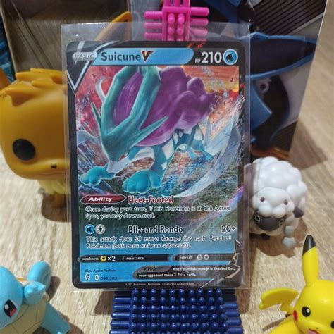 Pokemon TCG Suicune V 31 203 Evolving Skies Values MAVIN