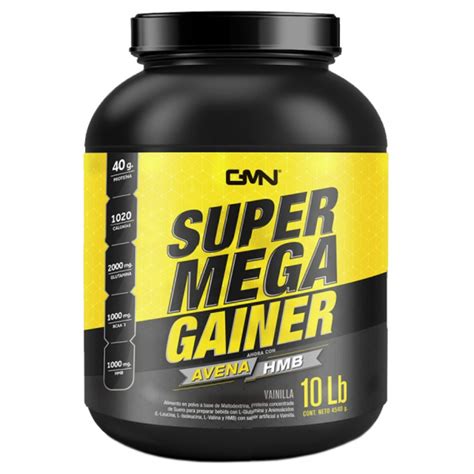 Super Mega Gainer Libras Vainilla Gmn Outlet Fit Colombia