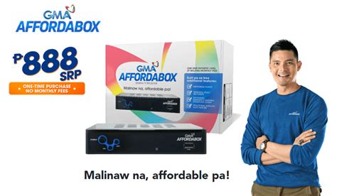 GMA Affordabox Digital TV Receiver Ansons