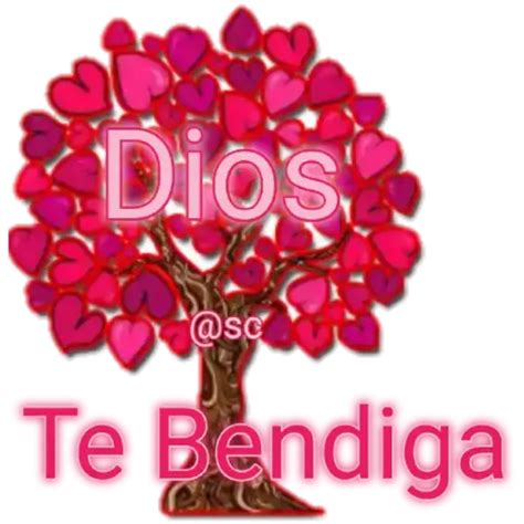 Dios Te Bendiga 087605 Sticker De Whatsapp Descargarstickers