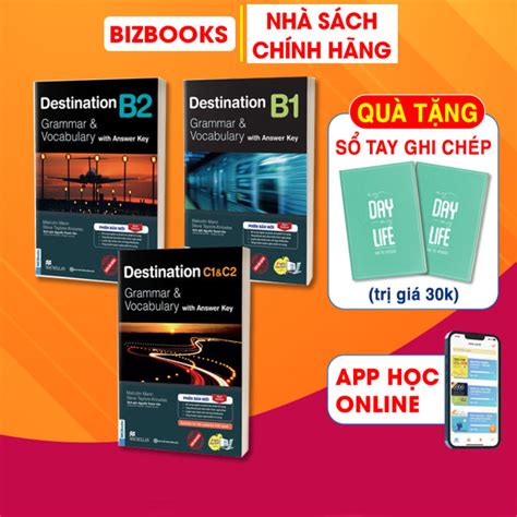 Trọn Bộ Giáo Trình Destination Grammar Vocabulary B1 B2 C1 C2 Lẻ