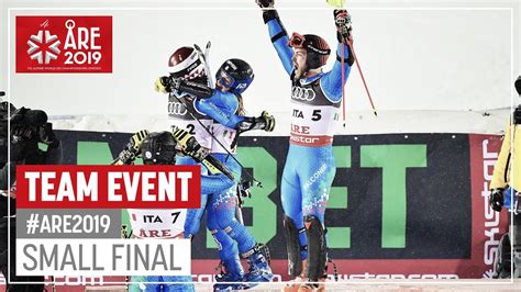 Italy takes bronze medal | Team Event | Are | FIS World Alpine Ski ...