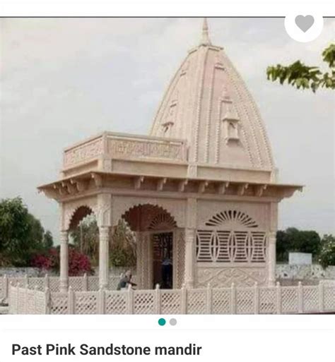 Pink Stone Temple Material Sandstone At Rs 2000 In Dausa ID