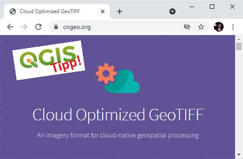 Qgis Tipp Cog Cloud Optimiertes Geotiff Geoobserver