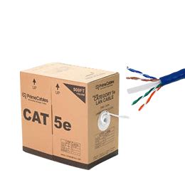 Cat Awg Utp Solid Bulk Cable Cm Rated Ft Primecables