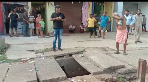 Youth Dies After Falling Into Uncovered Drain On Puri Badadanda