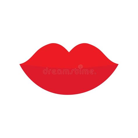 Red Lips Icon Lipstick Makeup Lip Collection Woman Girl Female Mouth