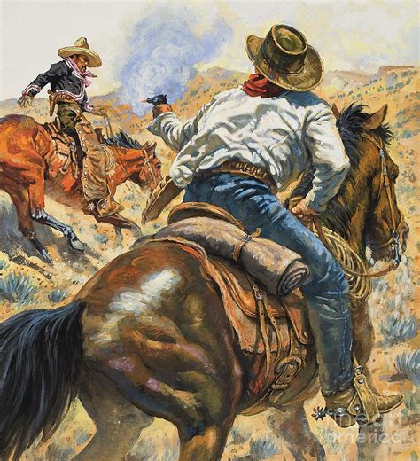 Cowboys Painting by Unknown - Fine Art America