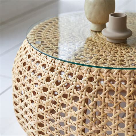 Rattan Coffee Table Living Room Coffee Tables Tikamoon