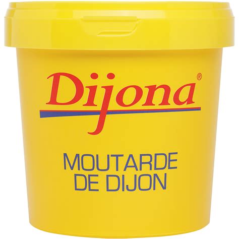 Moutarde Forte De Dijon Seau 1kg Moutardes