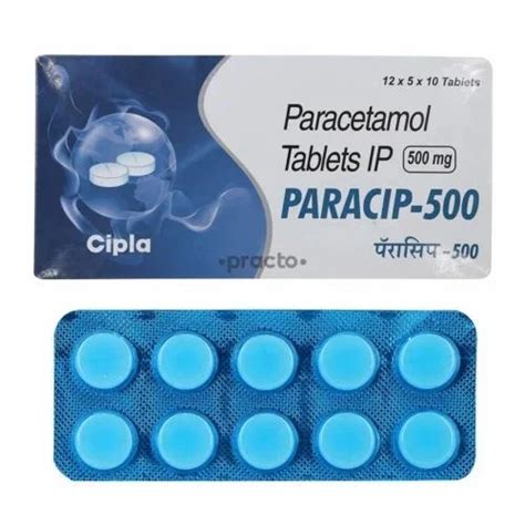 Paracetamol Tablets Mg At Rs Stripe Paracip Tablets In Udala