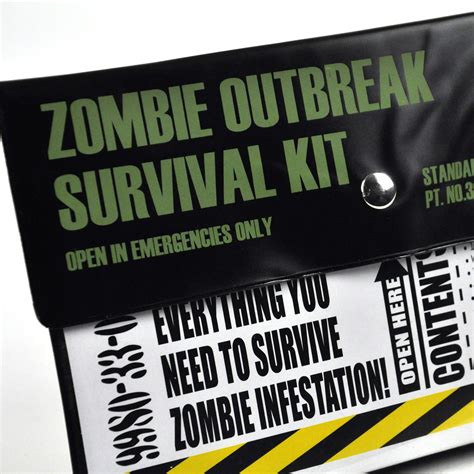 Zombie Apocalypse Survival Kit List