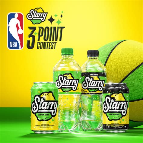 Starry Suits Up As The New Official Soft Drink Of The Nba Wnba And Nba