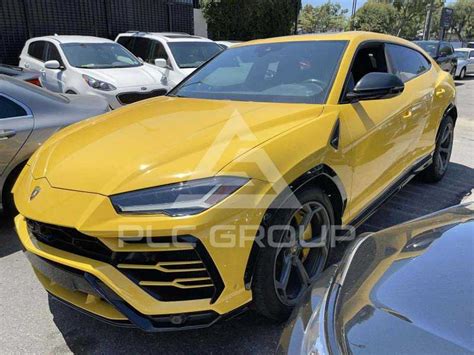 2019 Lamborghini Urus VIN ZPBUA1ZL8KLA01246 From The USA PLC Group