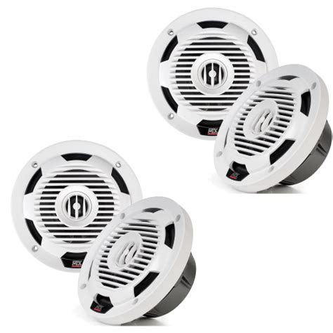 Mtx 2 Pairs Of Wet65 W Wet Series 6 5 65w Rms 4Ω Coaxial Speaker Pair White Creative Audio