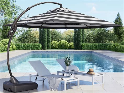 Amazon Grand Patio X Patio Offset Umbrella Aluminum Large