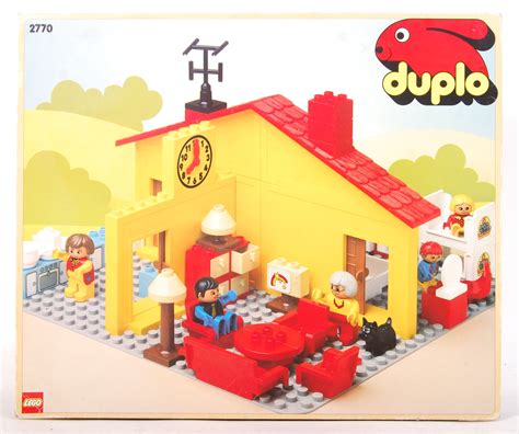 An Original Vintage 1986 Lego Duplo Made Set No 2770 Play House