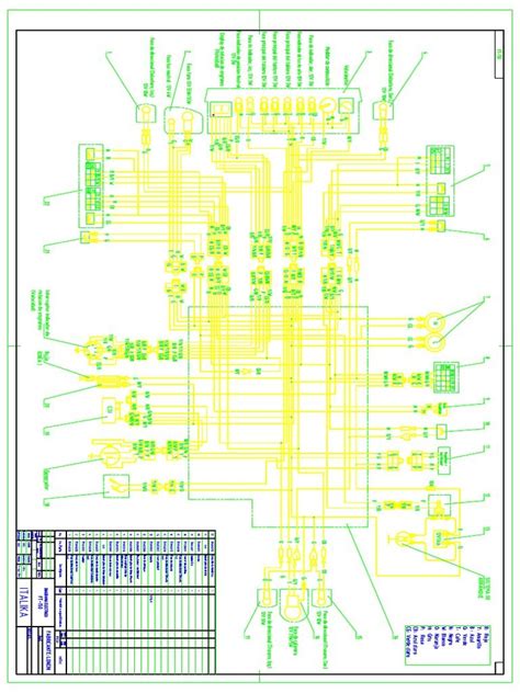 Diagrama Eléctrico De Una Moto