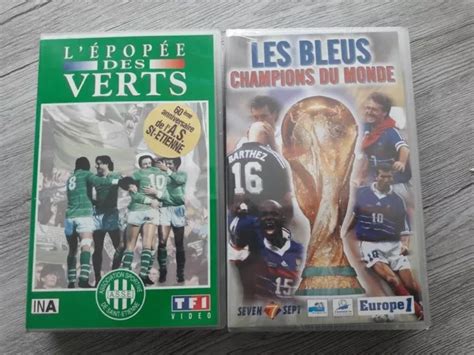 LES BLEUS CHAMPIONS Du Monde VHS Coupe Du Monde 1998 NEUF L EPOPEE