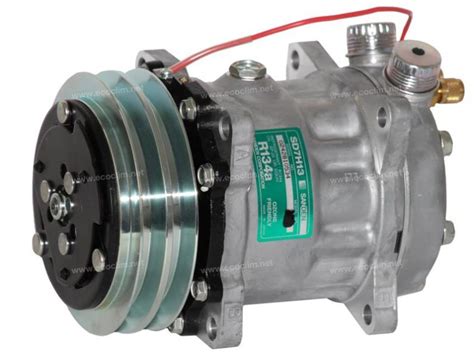 Compressor Sanden Fix R134a SD7H13 - 200K06 - Air-conditioning - ECOCLIM