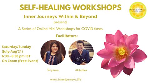 Self Healing Workshops Inner Journeys