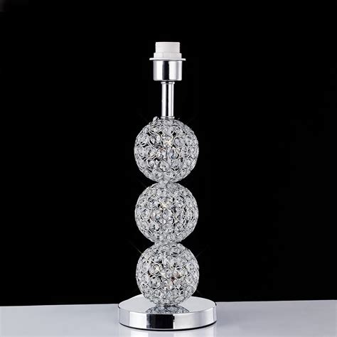 Diyas Il30422 Soho Table Lamp 1 Light Polished Chromecrystal