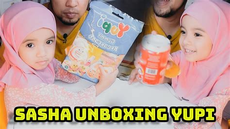 Shasa Unboxing Yupi Indomaret Youtube