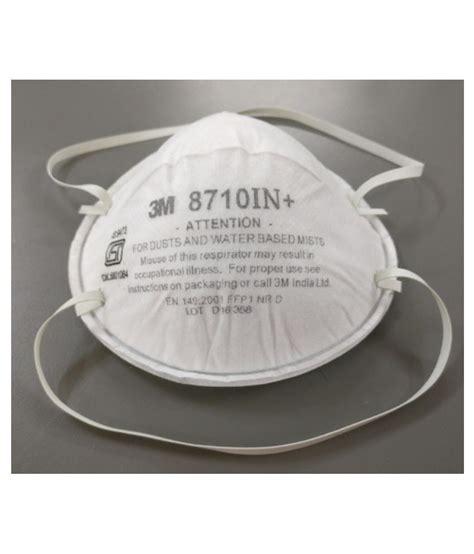 M Dust Mist Respirator In P Bis En Ea Case Cup Shape