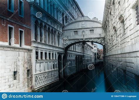 O Dei Famoso Sospiri De Ponte Em Veneza Foto De Stock Imagem De