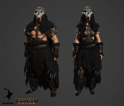 Artstation Conan Exiles Armor And Clothing Part 2 Jenni Lambertsson Barbare Vetements