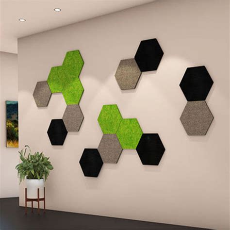 Panneau Acoustique Publicitare Hexagonal Panneaux Acoustiques