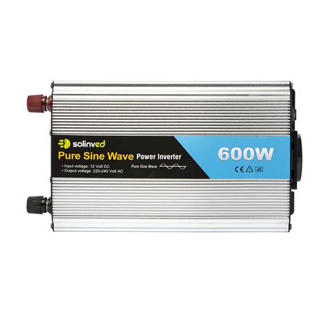 Solinved Tm Series 600w Dc 12v Ac 220v Inverter 600w Pure Sinewave Power Inverter 230vac Output