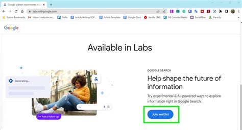 How To Sign Up For Google Search Labs And Try The Future Of AI Tom S