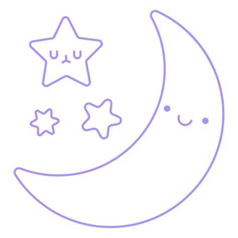 Design Png E Svg De Estrelas E Lua Em Sonhos Para Camisetas