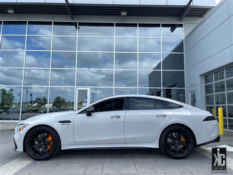 Mercedes Benz Amg Gt63s 4 Door White Vossen Hf 5 Wheel Front