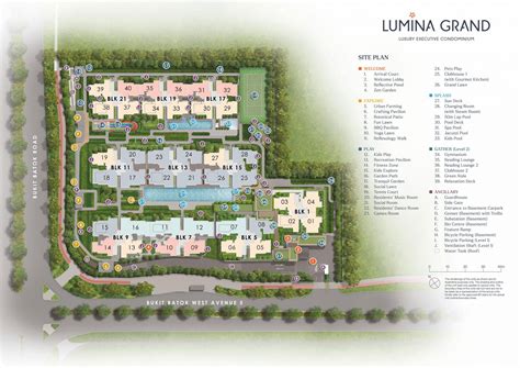 Site Plan Lumina Grand Ec Bukit Batok Updated