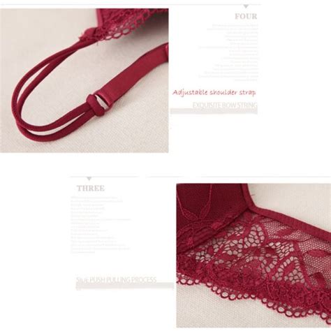 Fashion Sexy Lace Bra Set Push Up Lingerie Underwear Sets TD Mercado