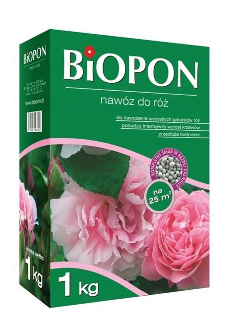 NAWÓZ DO RÓŻ 1 KG Nawóz Do Róż 1kg Biopon Cena Opinie Nawozy