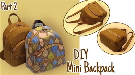 Part Diy Cara Membuat Tas Backpack Tutorial Artofit