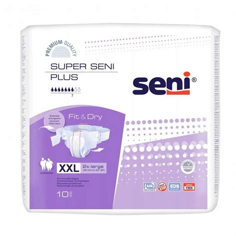 Super Seni Plus Pampersy Dla Doros Ych Du E Xxl Erli Pl