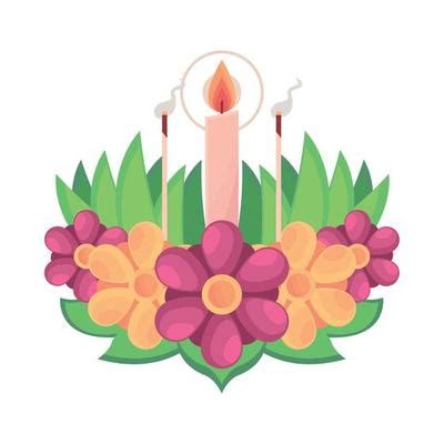 Baptism Flower Vector Art, Icons, and Graphics for Free Download